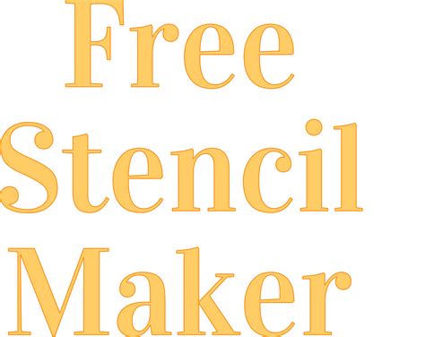 stencil maker|make your own stencils free.